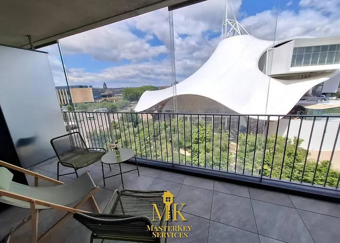 Ferienwohnung T2 Vue Pompidou Balcon, Sport & Centre Muse Metz
