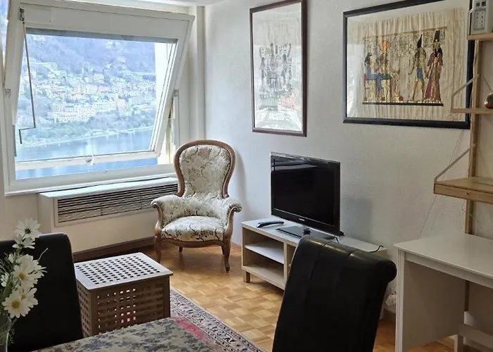 Appartement Montreux Centre, Vue Panoramique Sur Le Lac Et Les Montagnes