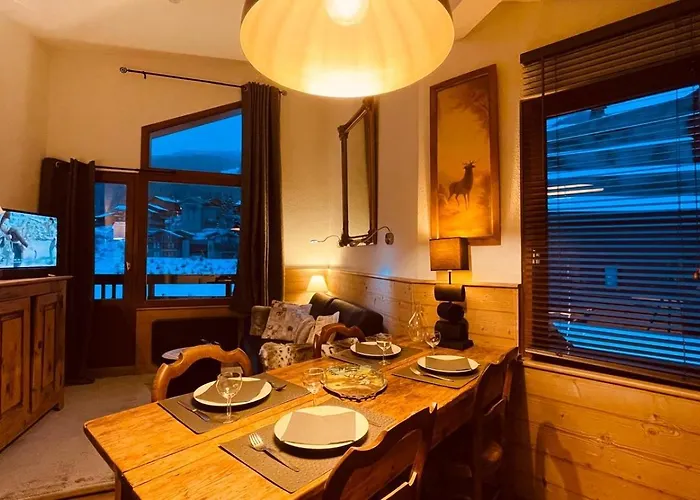 Appartement Le Cerf- T2 Sur Front De Neige - La Tania Courchevel