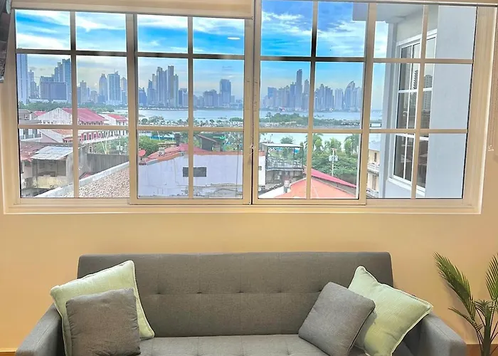 Panama City View From Casco Antiguo