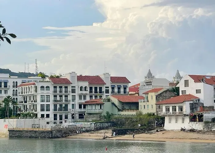 Panama City View From Casco Antiguo