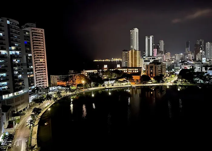 Apto Luxury En El Laguito Edificio Marina Del Rey Cartagena Frente Al Mar