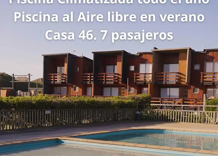 Casa 46 En Condominio Piscina Climatizada Pichilemu