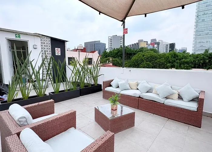 Chic Polanco Stay W Terrace Mexiko-Stadt