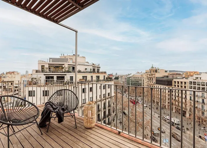 Misir - 2 Bedrooms And Terrace In Eixample Dreta Barcelona