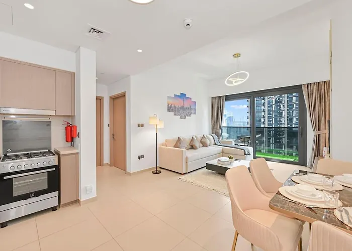 Ferienwohnung Modern 1BR in ACT Tower 1 Dubai