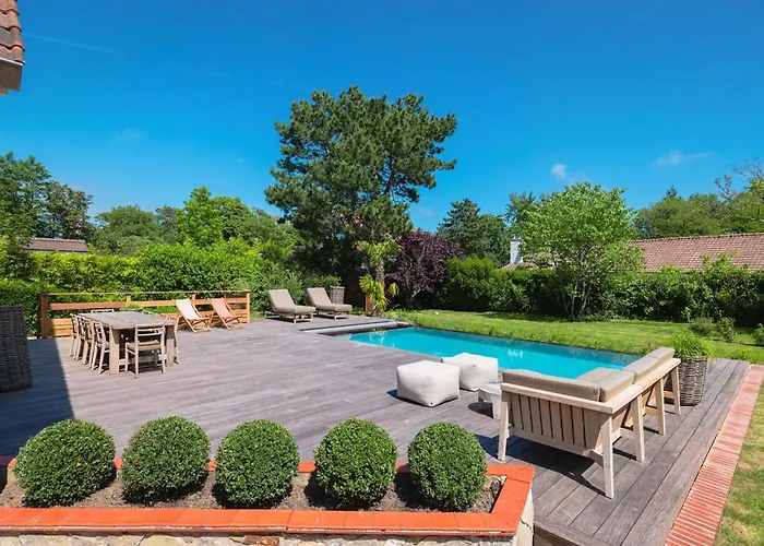 Villa De Luxe Avec Piscine Au Touquet, Proche Plage Et Foret - Fr-1-821-46 Le Touquet