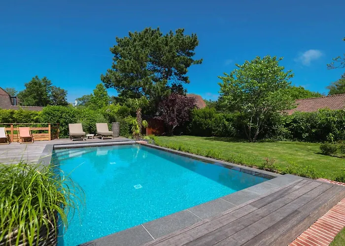 Villa De Luxe Avec Piscine Au Touquet, Proche Plage Et Foret - Fr-1-821-46 Le Touquet