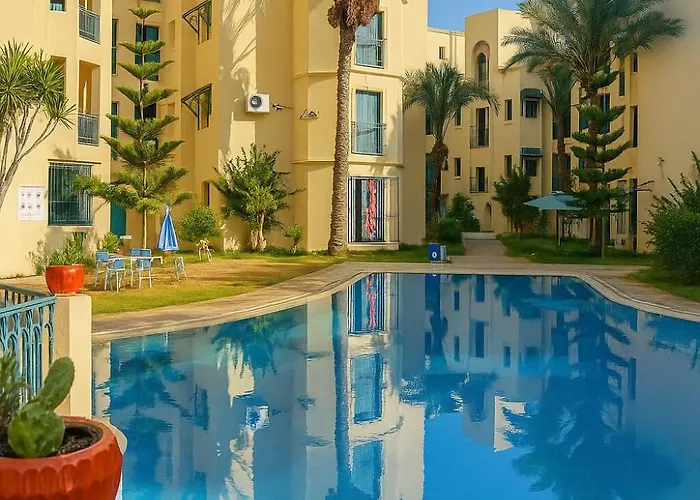 Ferienwohnung F3 et Piscine Port Yasmine