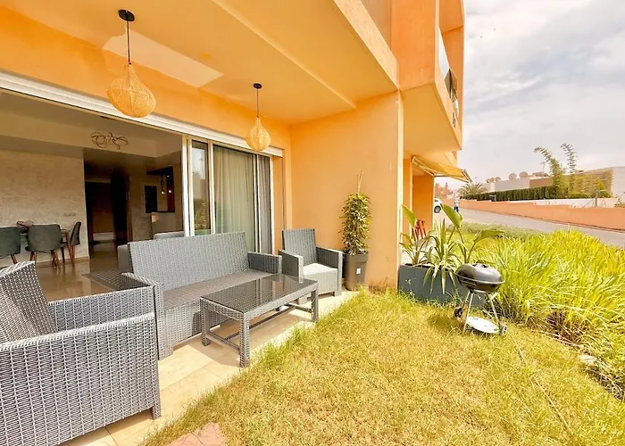 The Blush Garden Apartment With Pools In Taghazout Bay Tamraght