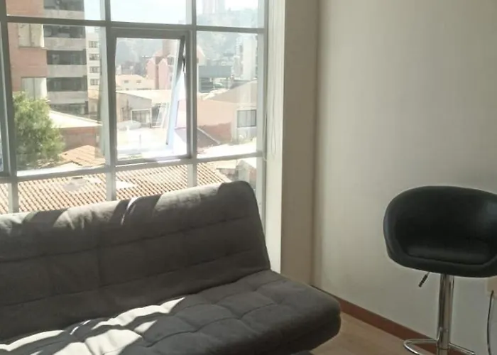 Estudio Soleado Moderno Con Garaje San Miguel-Zona Sur La Paz