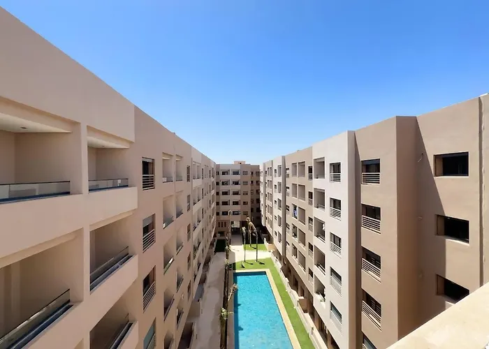 Charmant Appart , Confort Avec Balcon Et Piscine Marrakesch