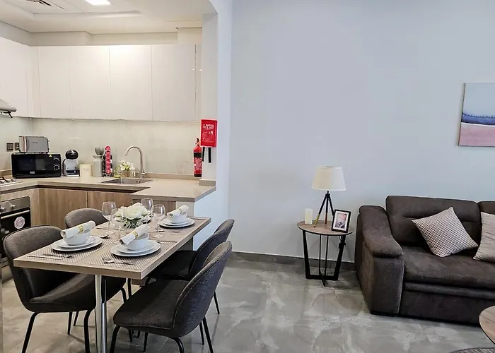 Ferienwohnung Majestic Retreat - 1Br Dubai
