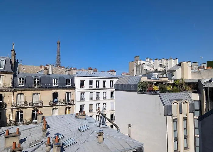 Ferienwohnung Vintage Pied-a-Terre - Eiffel Tower View Paris
