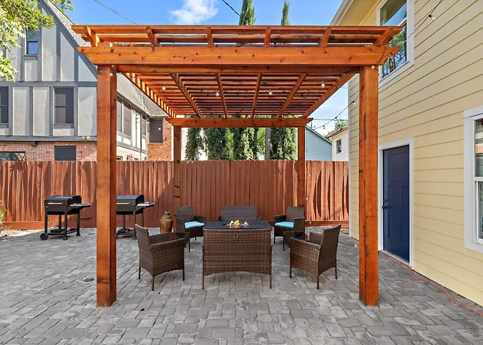 Museums Cozy Med Center Apt Bbq Fire Pit Games Houston