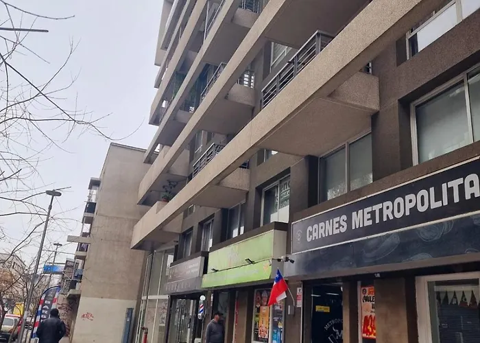 Dpto Con Ac Metro Parque Almagro- Precio Total Santiago de Chile