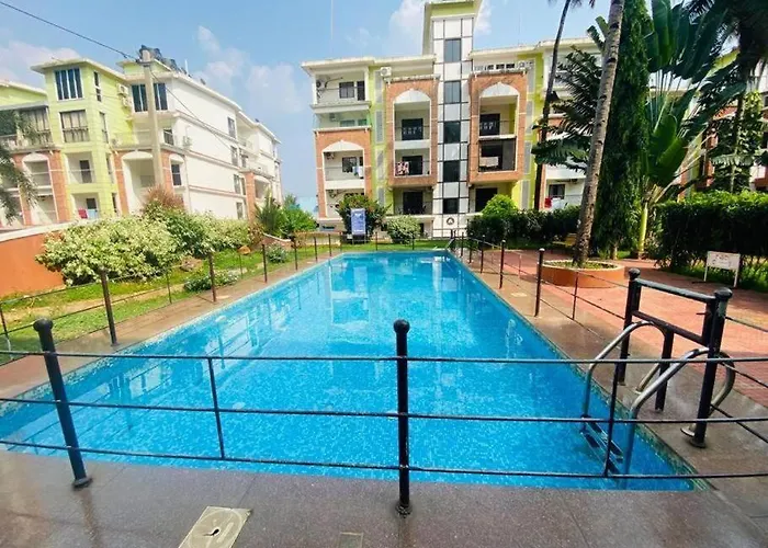 Luxury 2Bhk Apartment Near Candolim Beach