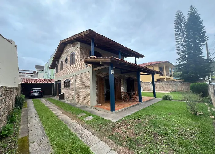 Casa Com Piscina 250 M Mar 4 Quartos Florianópolis