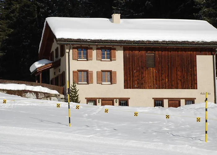 Ski in -Ski out Alphütte-Maiensäss Acla Pala Lenzerheide/Lai