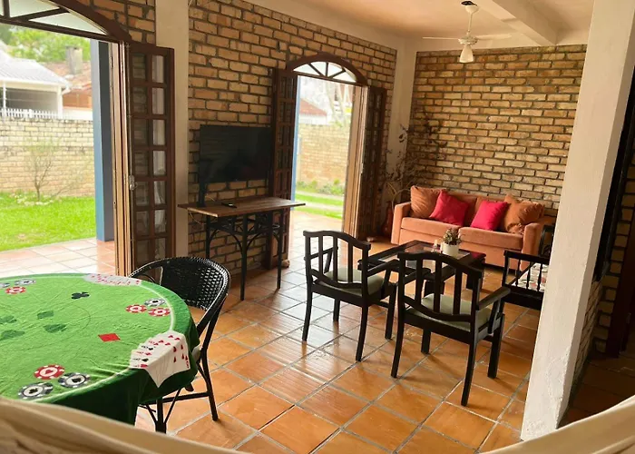 Casa Com Piscina 250 M Mar 4 Quartos Florianópolis