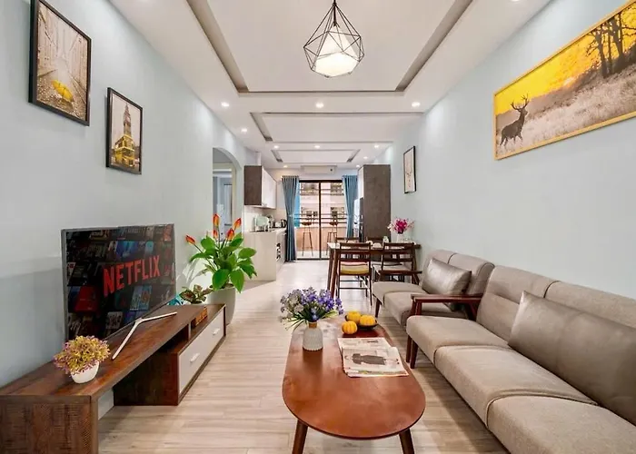 Ocean View 2Bedrooms Apartment & Balcony - 2 Min Walk To Beach Đà Nẵng