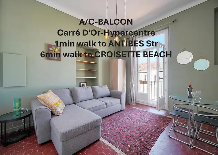 Ferienwohnung Chic 2 Pieces Balcon, Hoche-Hypercentre A1B162 Cannes
