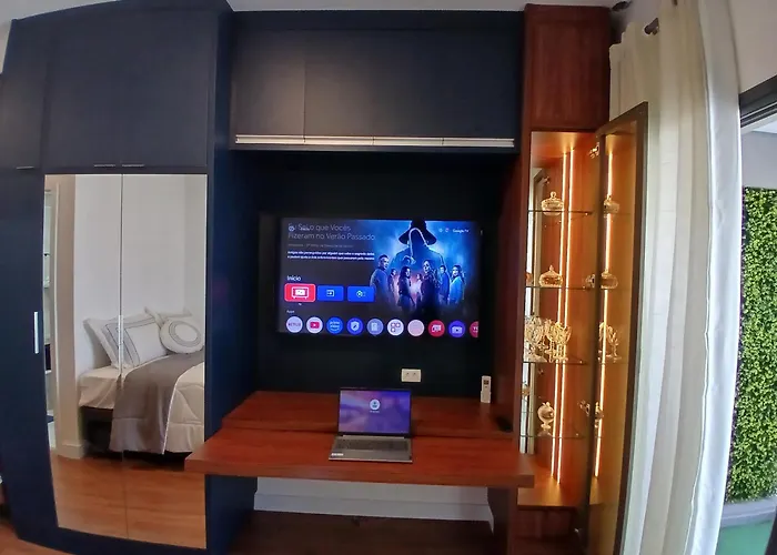 Studio Sofisticado Com Vista Exclusiva- Republica São Paulo