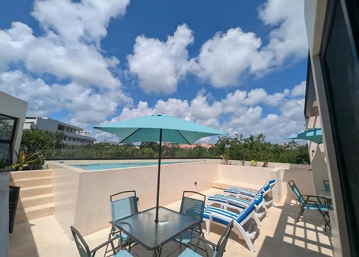 Ferienwohnung Tulum Hideaway 2BR, Plunge Pool, Aldea Zama