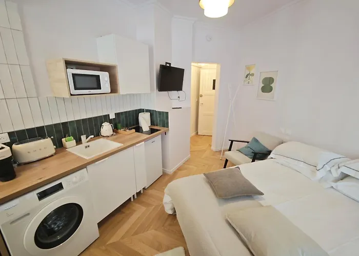 Paris Opera - 5 Min Walk - Elegant Studio 2 Sleeper