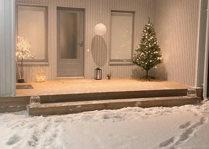 Modern Townhouse Apartment With Sauna Rovaniemi