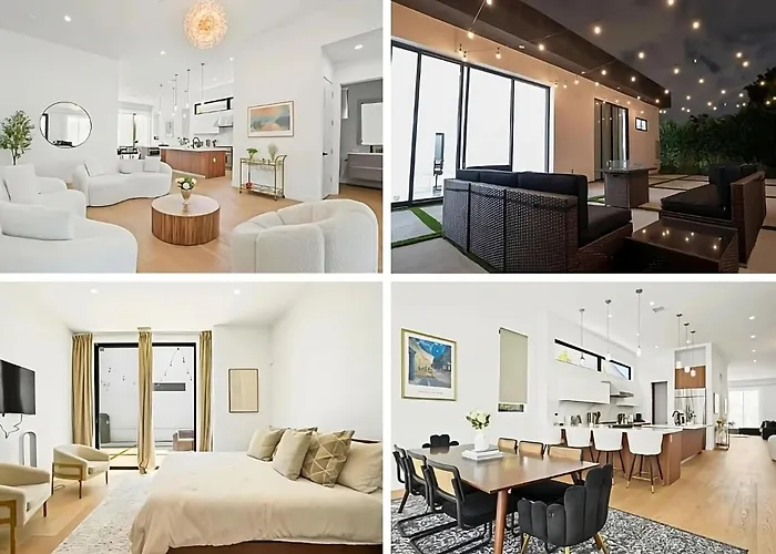 New Lavish Elegant 3BR Home in Mar Vista, Pet Friendly! 10min to Venice Beach! Los Angeles