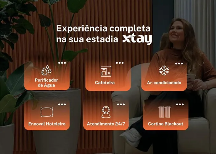 Xtay Sao Paulo Berrini - Apartamentos Completos A 7Min Do Metro Berrini