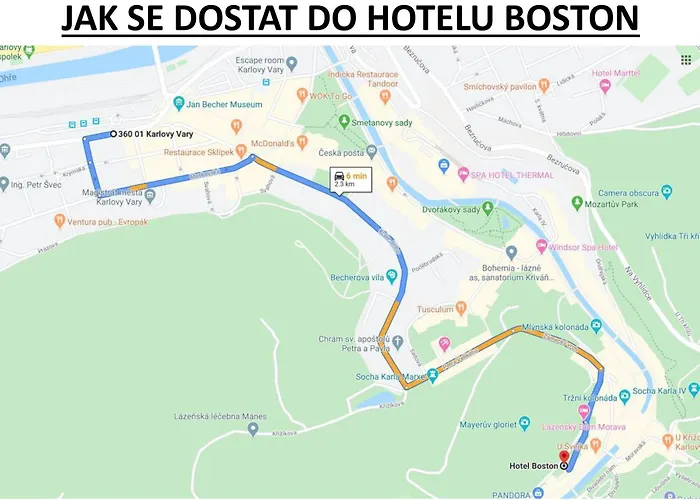 Hotel Boston Karlsbad