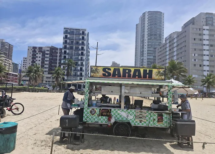 Kitnet Linda A 250M Da Praia Em Praia Grandesp