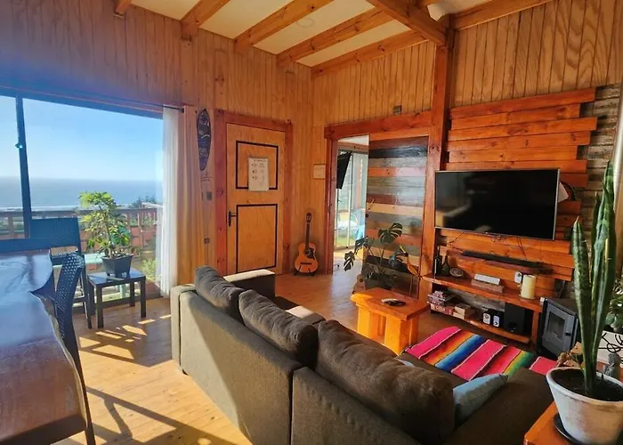 Casa Pichilemu Para 4 A 5 Con Vista De Lujo