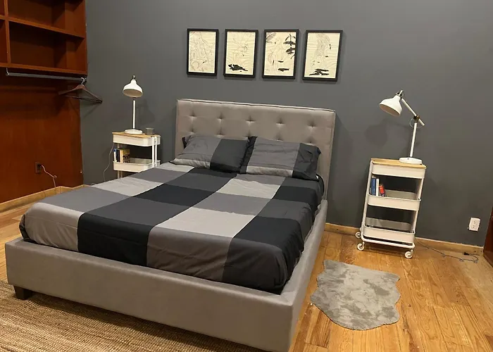 Ferienwohnung Departamento Pb Tipo Loft En Condesa Con Patio Privado #3 Mexiko-Stadt