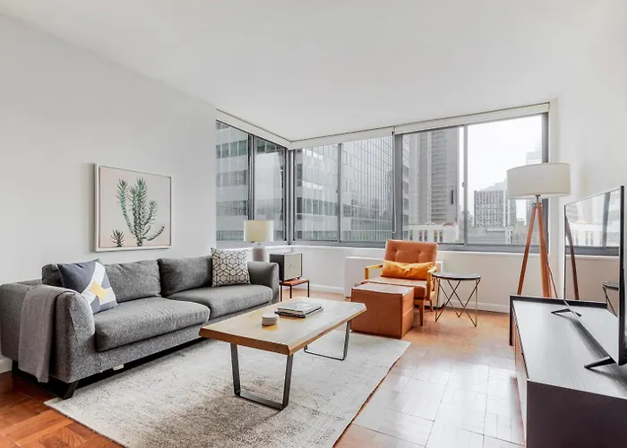 Ferienwohnung Blueground Theater District Gym Ac Nr Times Sq Nyc-1817 New York