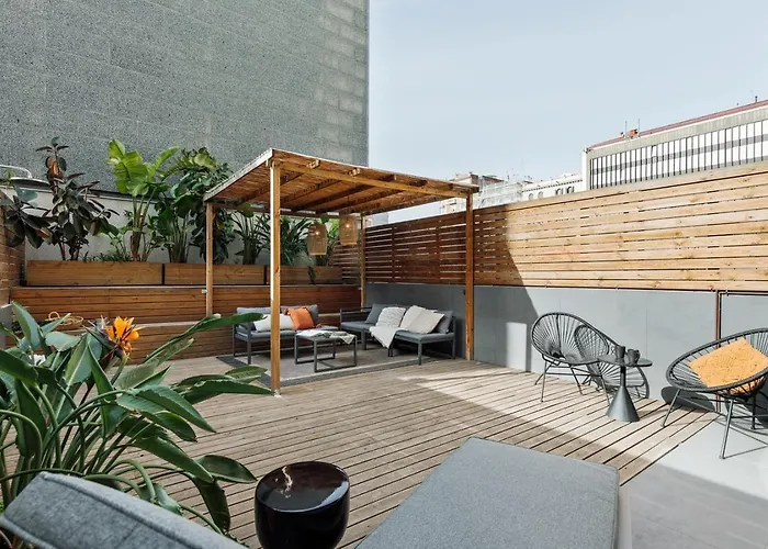 Zuma - 1 Bedroom And Terrace In Eixample Esquerra Barcelona