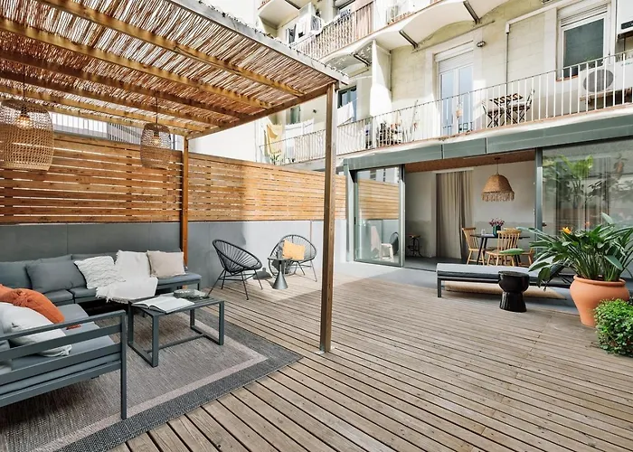 Zuma - 1 Bedroom And Terrace In Eixample Esquerra Barcelona