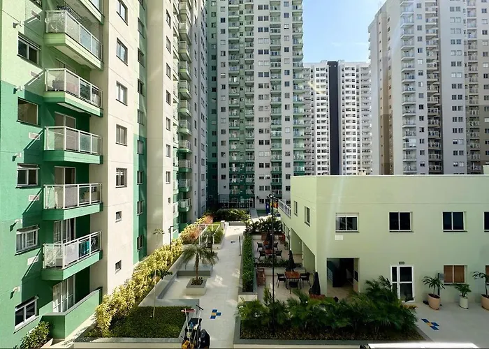 Studio Com Varanda, Para 4 Pessoas, Cozinha Completa, Enxoval, Wi-Fi, Piscina , Sauna E Rooftop, Centro Proximo A Vlt E 20Min De Copacabana Rio de Janeiro
