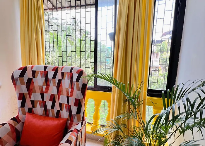 Ferienwohnung Cozy Corner - Tropical 2Bhk Pool Pad Varca