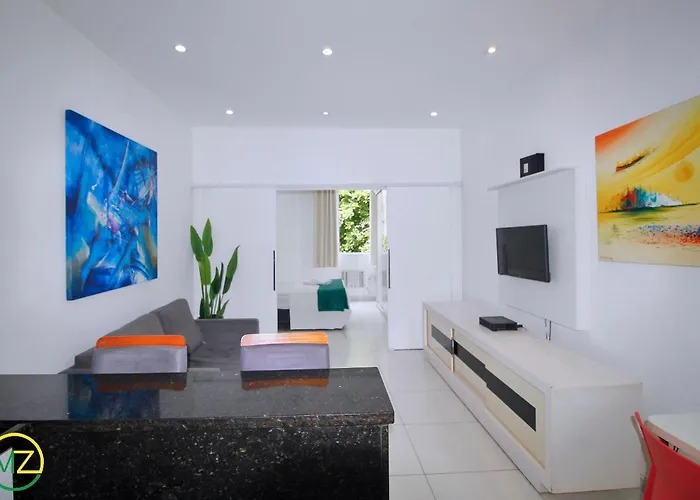 Studio Com Vista Lateral Para O Mar Em Copacabana Rio de Janeiro