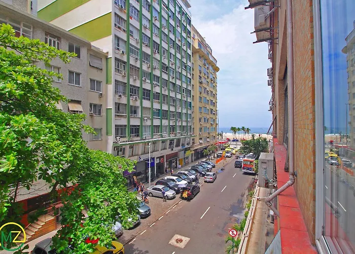 Studio Com Vista Lateral Para O Mar Em Copacabana Rio de Janeiro