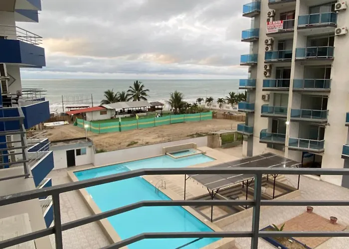 Ferienwohnung Departamento Frente Al Mar Edificio Arena Plaza Tonsupa