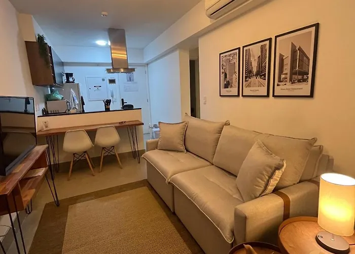 Studio Para 4 Pessoas Com Comodos Separados São Paulo