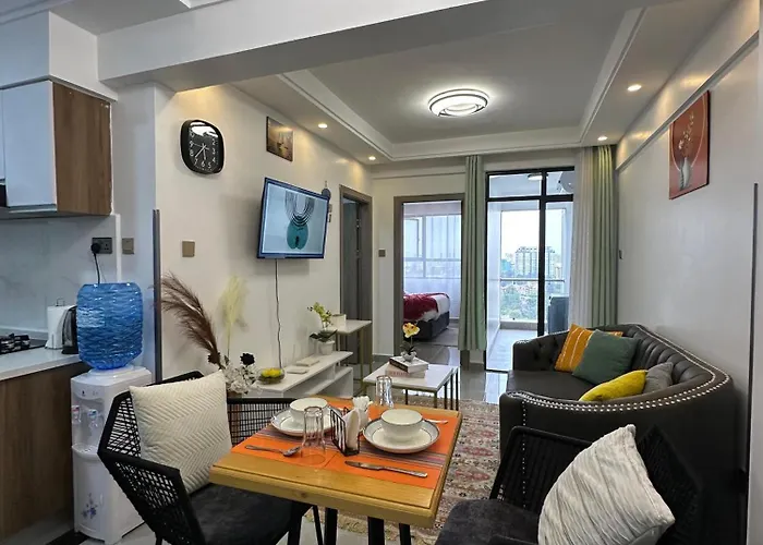 Stylish 1Br In Kilimani Lavington Gym Fast Wifi Workspace Ideal For Digital Nomads Nairobi