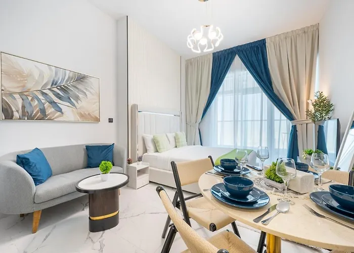 Bright Studio Oplaz By Danube Near Miracle Garden Dubai