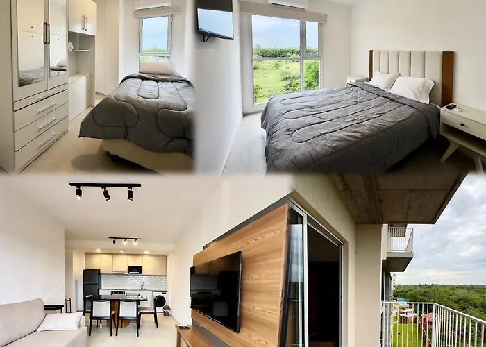 Apartamento En Luque Cerca A Asuncion Con Piscina Y Cancha De Padel 301