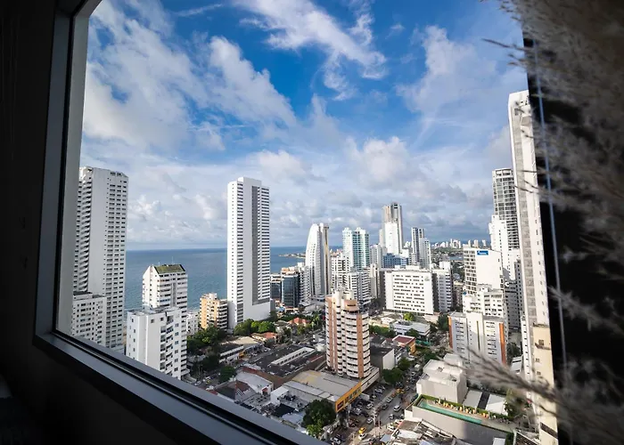 Luxury-Ocean View Apartment In Bocagrande Cartagena 