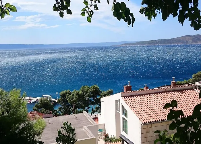 Cozy Apartment With A Balcony And A Sea View Brela